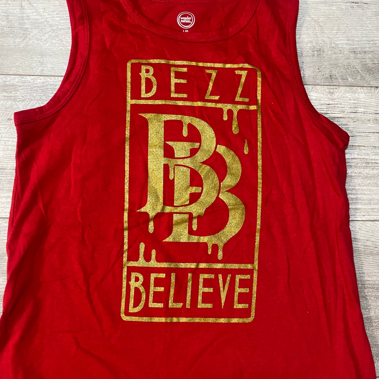 BB Drip Red Youth Tank Top
