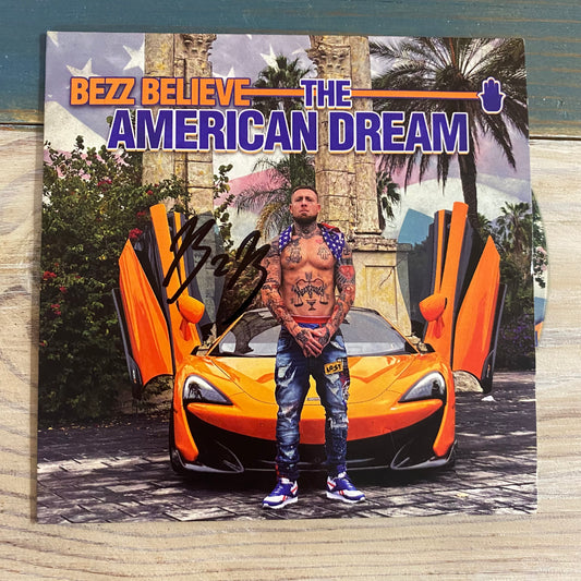 Bezz Believe The American Dream Autographed Album