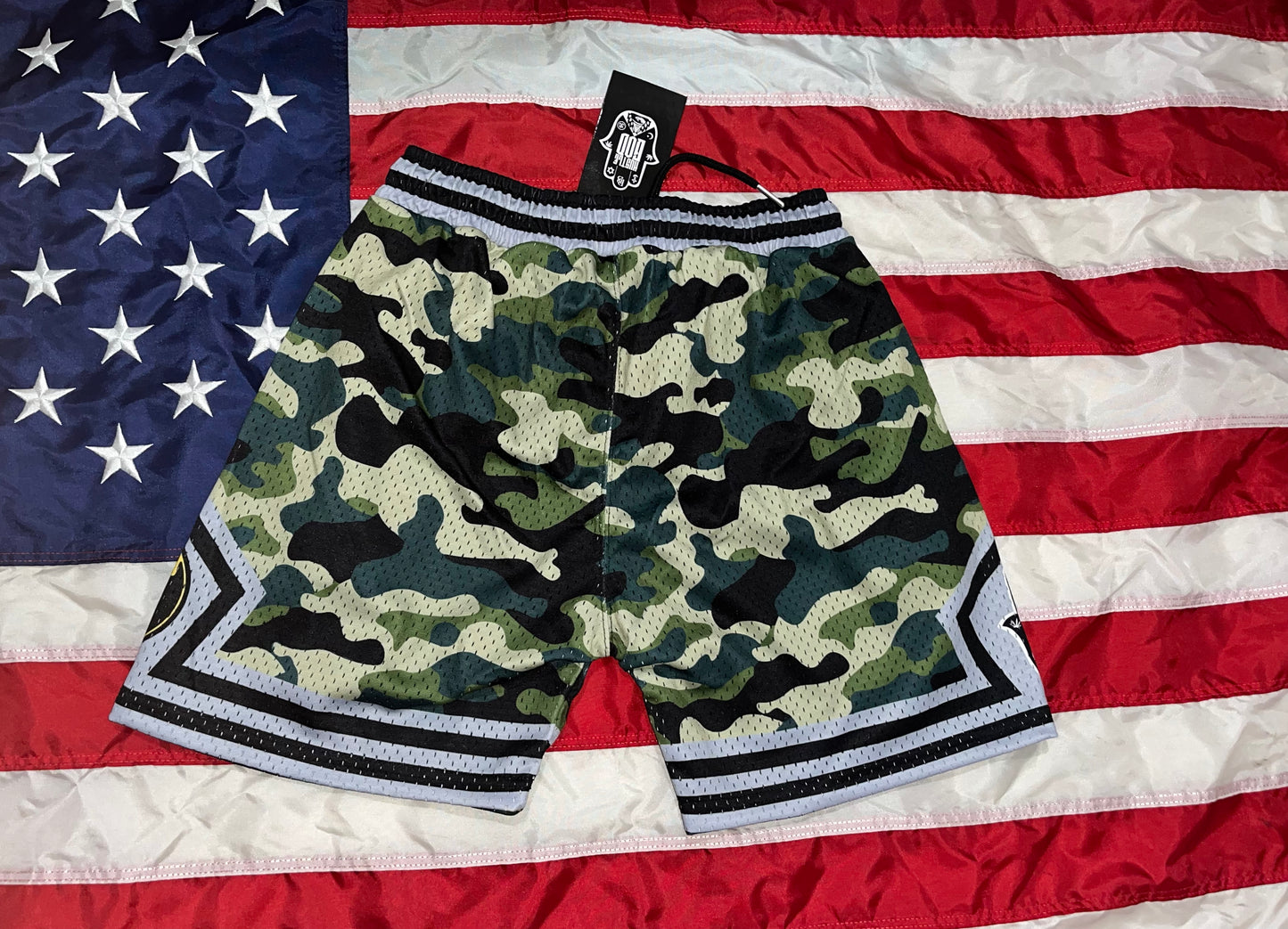 Exclusive Hustle God Shorts (Fitted)Recommended One Size Larger Than You Usually Wear For More Casual Fit)