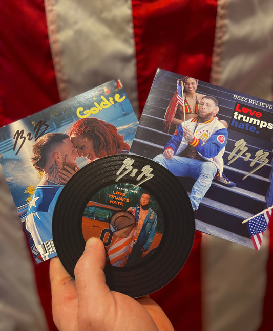 * LOVE TRUMPS HATE 🇺🇸 (Single CD)(Autographed Limited Edition NFT package)