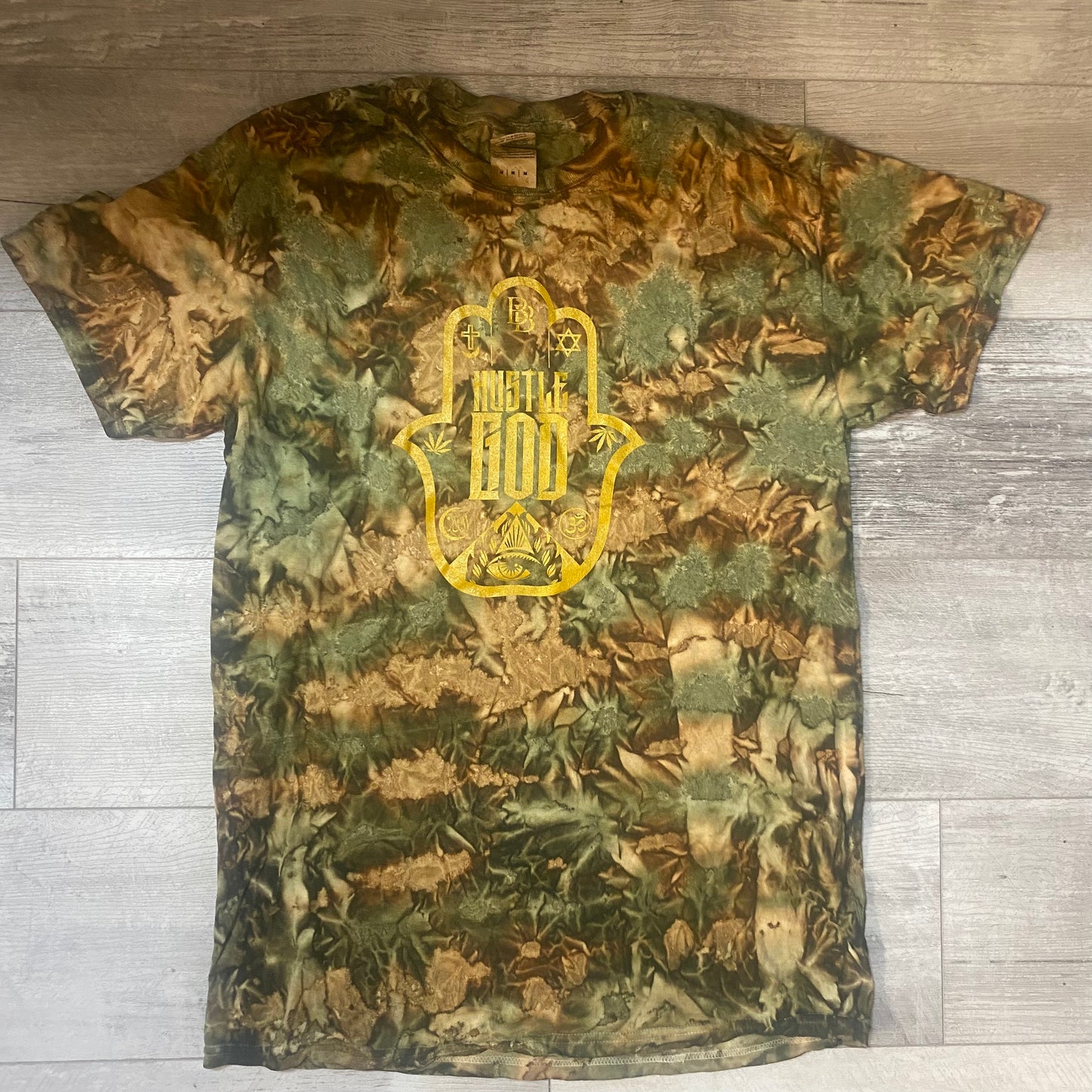 Hustle God Tree Camo T-Shirt
